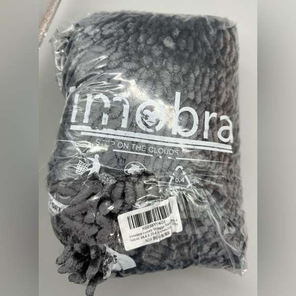 Shaggy Toilet Rug, Non-Slip Contour Bath Mat for Bathroom Floor, 24.4 X 20.4” - Picture 3 of 10